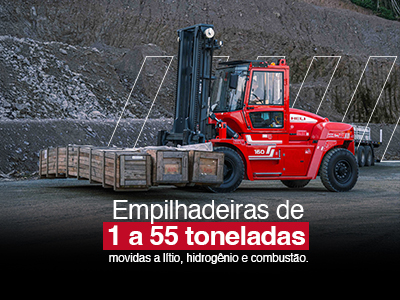 1 A 55 TONELADAS MAIOR PORTFÓLIO DE EMPILHADEIRAS