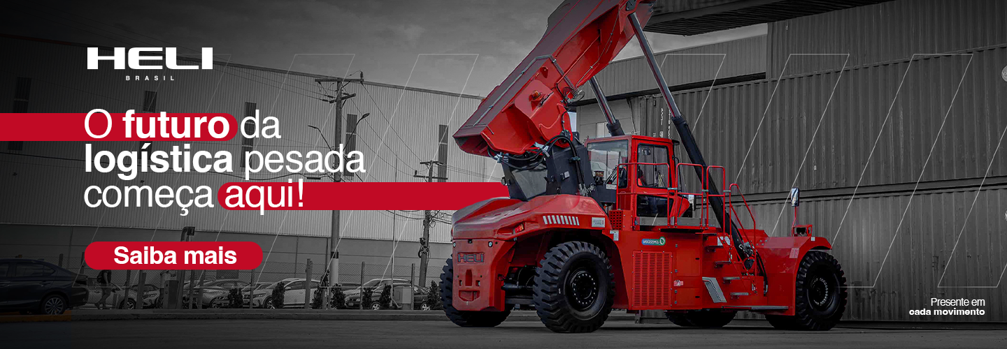 O futuro é agora Reach Stacker